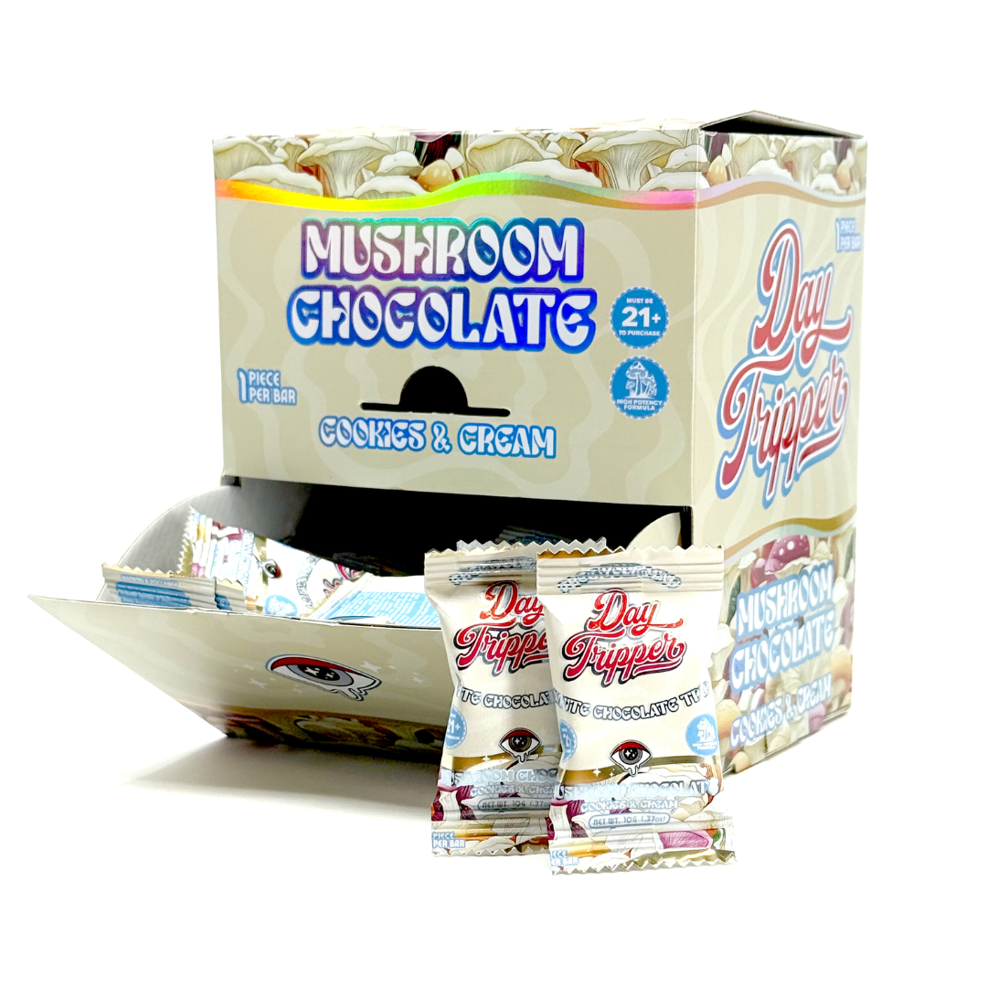 Day Tripper | Mushroom Chocolate Bar | Cookies n Cream / Single